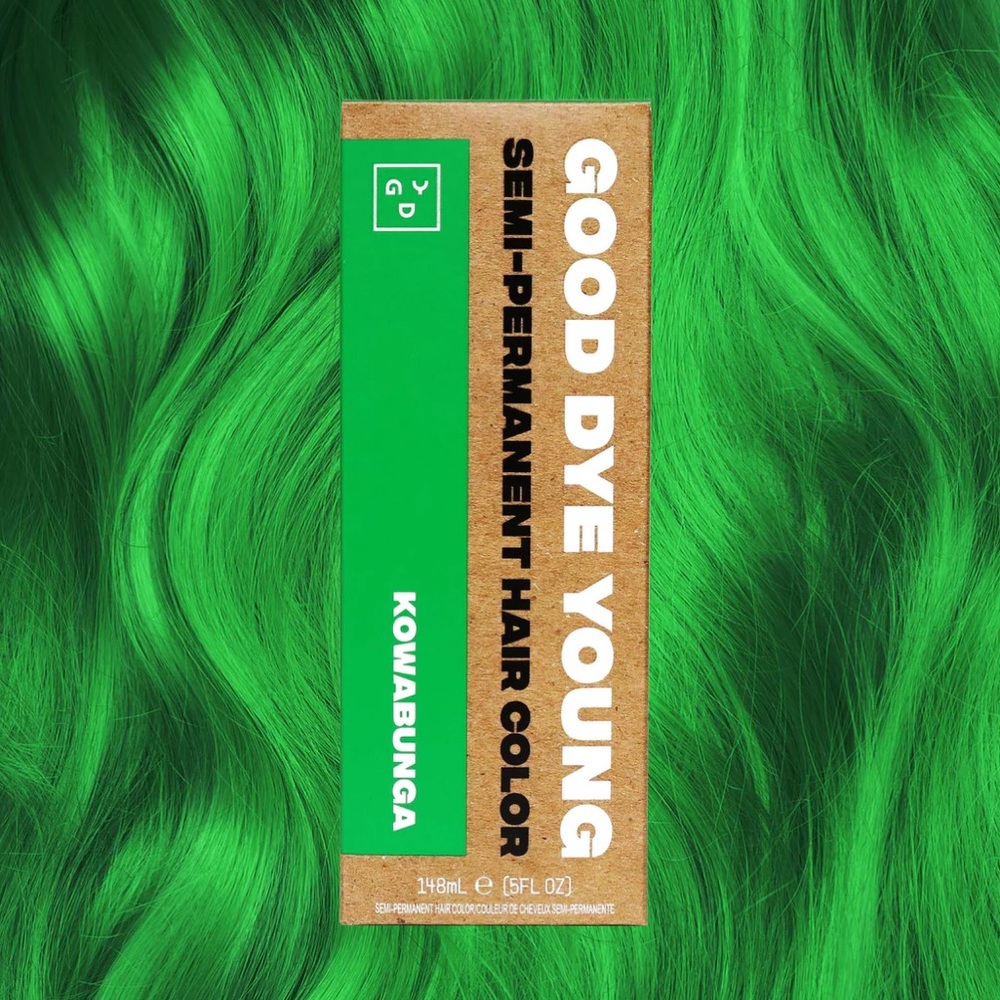 Good Dye Young | Kowabunga Green, Semi-Permanent Dye